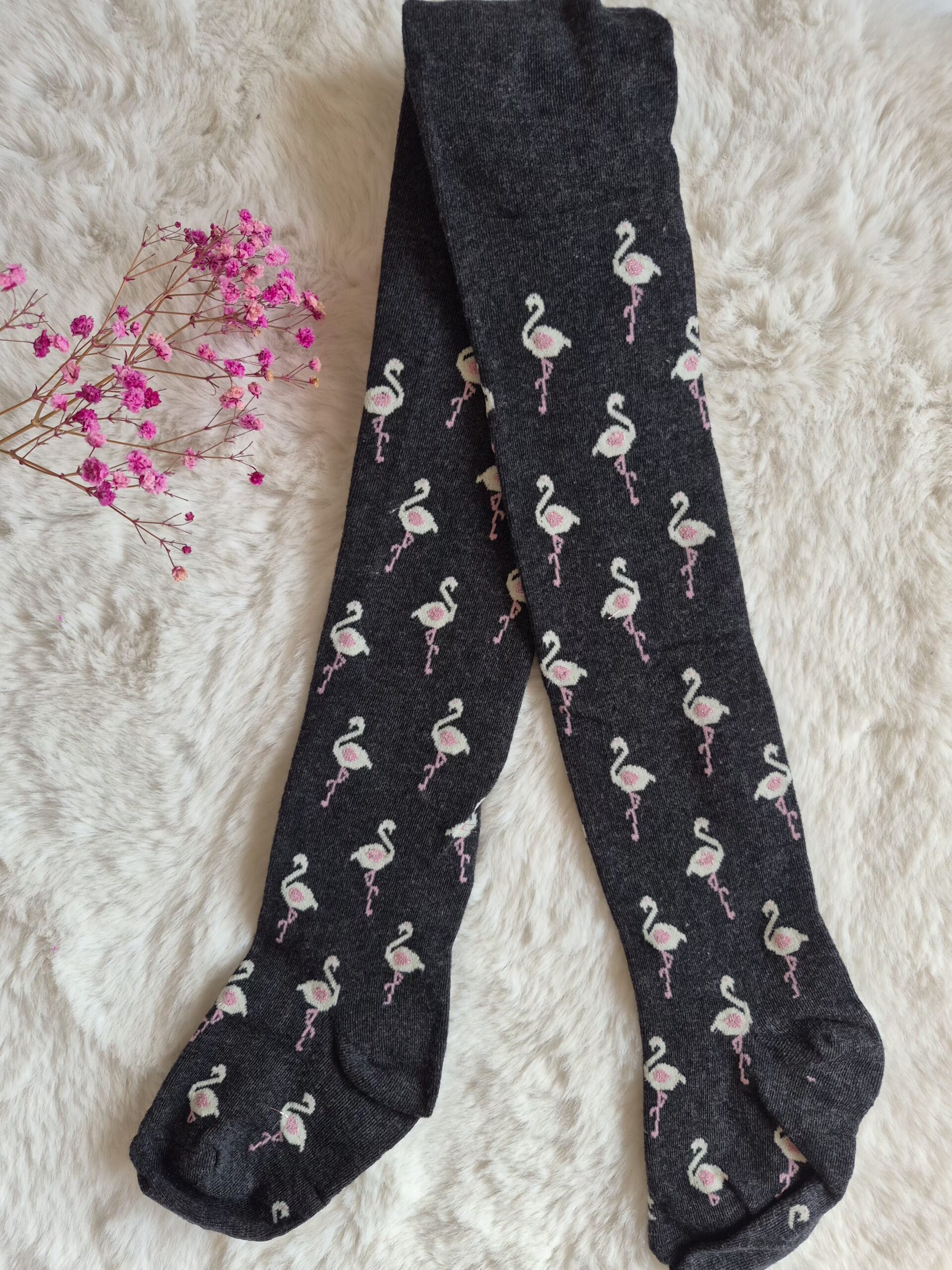 Aura Via pėdkelnės mergaitėms ,,Flamingas" - Image 2