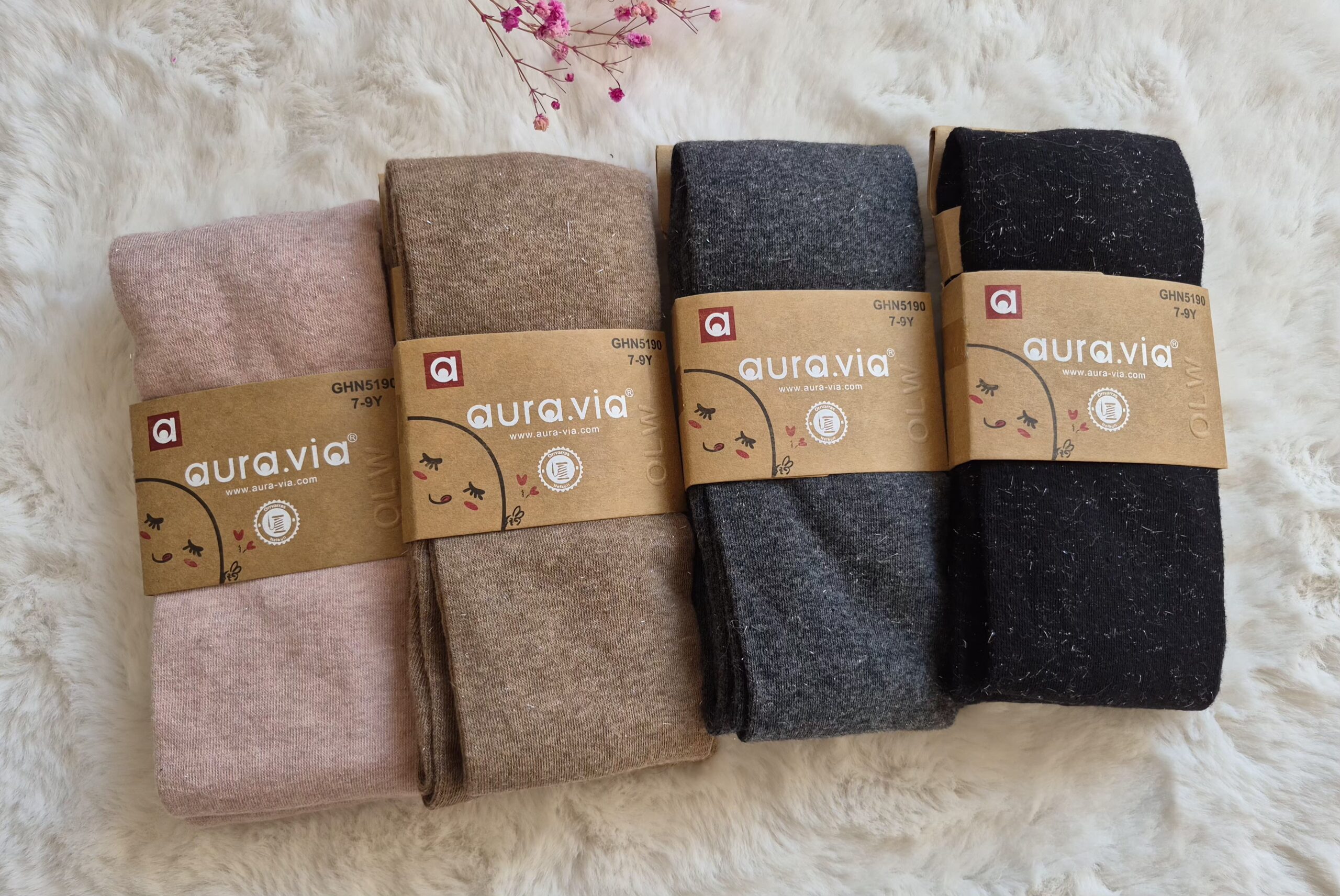 Aura Via pėdkelnės mergaitėms ,,Klasika3"